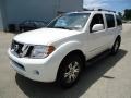 2008 White Frost Nissan Pathfinder LE 4x4  photo #2