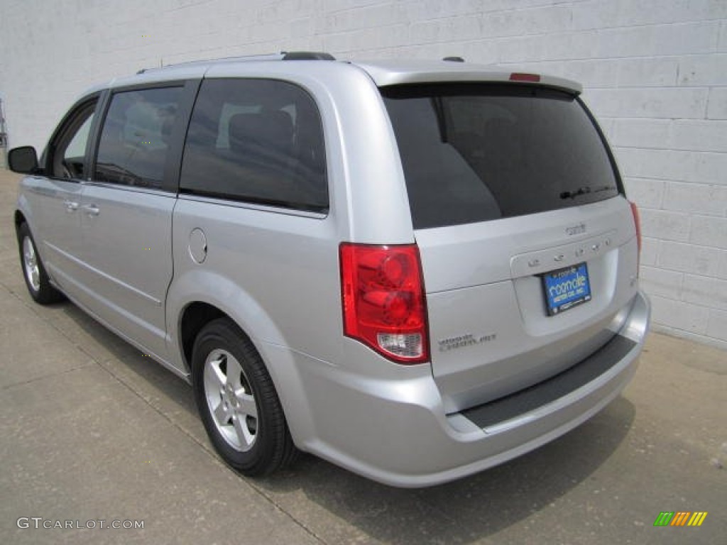 2011 Grand Caravan Crew - Bright Silver Metallic / Black/Light Graystone photo #14