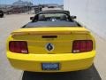 2005 Screaming Yellow Ford Mustang V6 Premium Convertible  photo #4