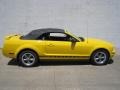 2005 Screaming Yellow Ford Mustang V6 Premium Convertible  photo #5