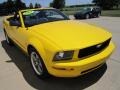 2005 Screaming Yellow Ford Mustang V6 Premium Convertible  photo #9