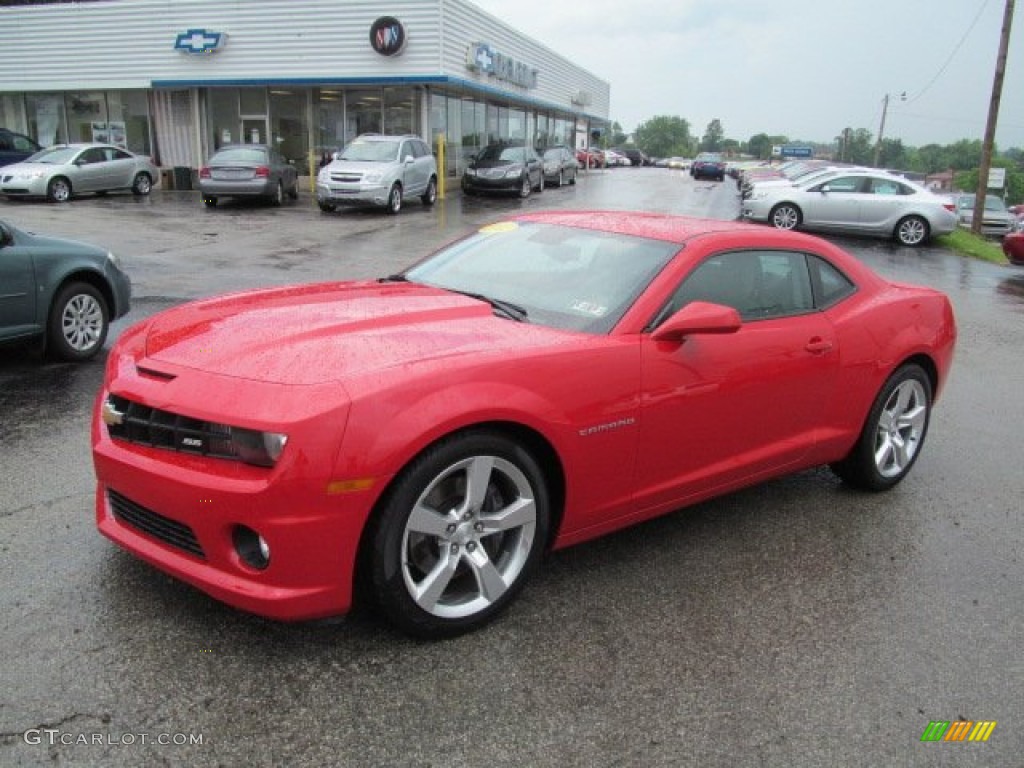 2012 Camaro SS Coupe - Victory Red / Gray photo #1