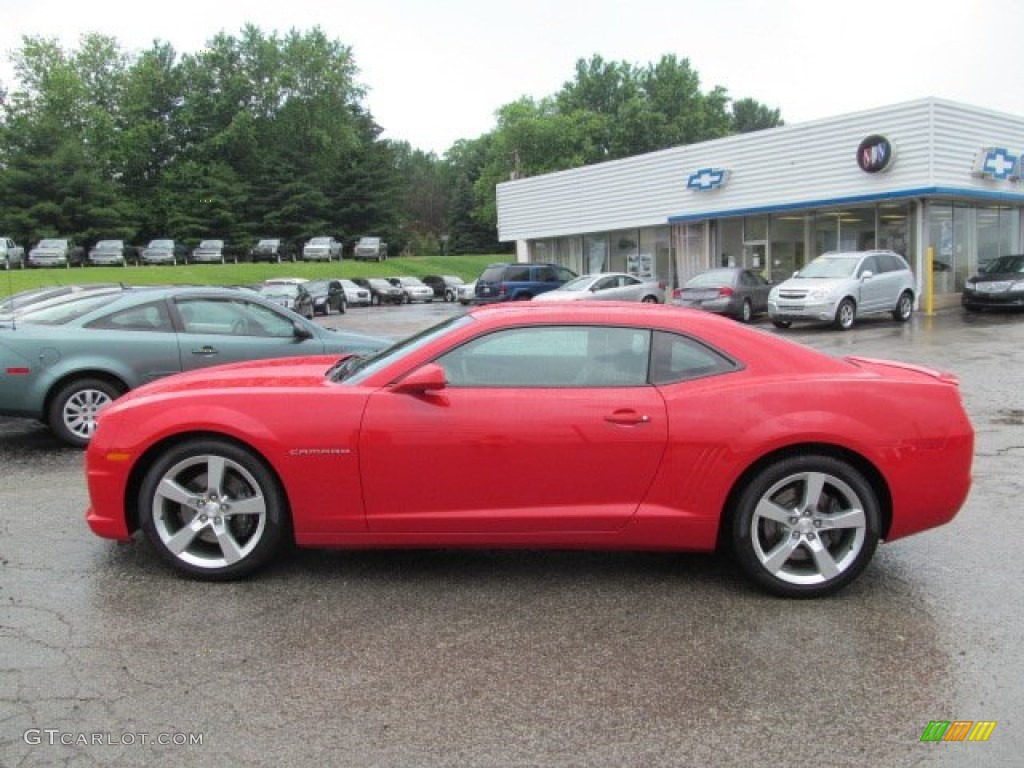 2012 Camaro SS Coupe - Victory Red / Gray photo #2