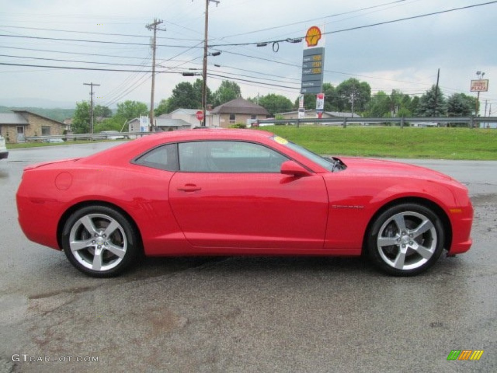 2012 Camaro SS Coupe - Victory Red / Gray photo #7
