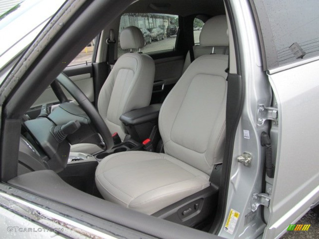 Black/Light Titanium Interior 2012 Chevrolet Captiva Sport LT Photo #66565893