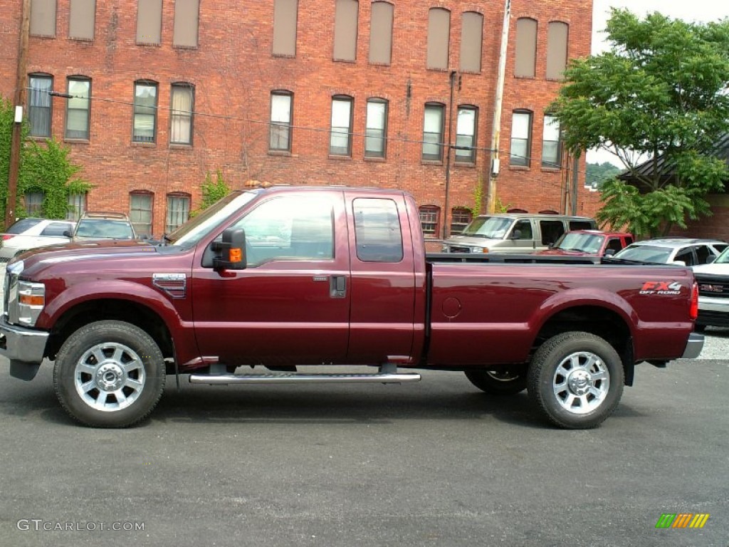 Royal Red Metallic 2010 Ford F350 Super Duty XLT SuperCab 4x4 Exterior Photo #66566019