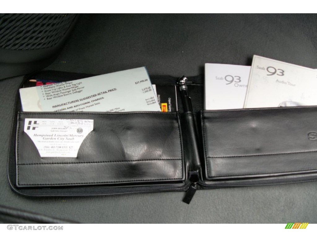 2002 Saab 9-3 SE Sedan Books/Manuals Photo #66566103