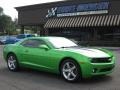 2010 Synergy Green Metallic Chevrolet Camaro LT Coupe Synergy Special Edition  photo #1