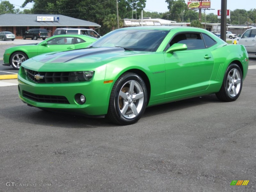 Synergy Green Metallic 2010 Chevrolet Camaro LT Coupe Synergy Special ...