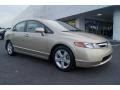 2008 Borrego Beige Metallic Honda Civic EX Sedan  photo #1
