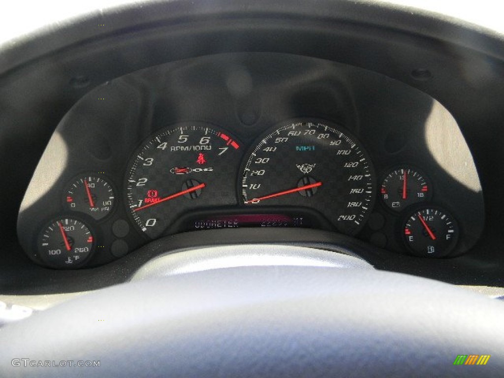 2004 Chevrolet Corvette Z06 Gauges Photo #66567270