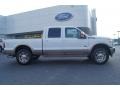 2012 Oxford White Ford F250 Super Duty King Ranch Crew Cab 4x4  photo #2