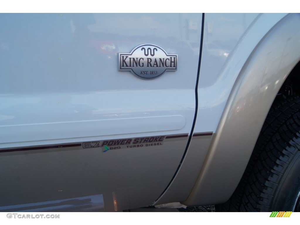 2012 Ford F250 Super Duty King Ranch Crew Cab 4x4 Marks and Logos Photo #66567729