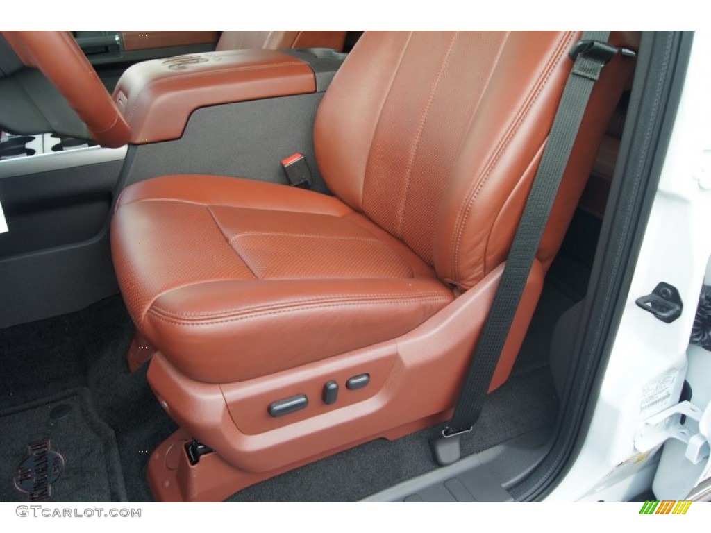 2012 Ford F250 Super Duty King Ranch Crew Cab 4x4 Front Seat Photo #66567789