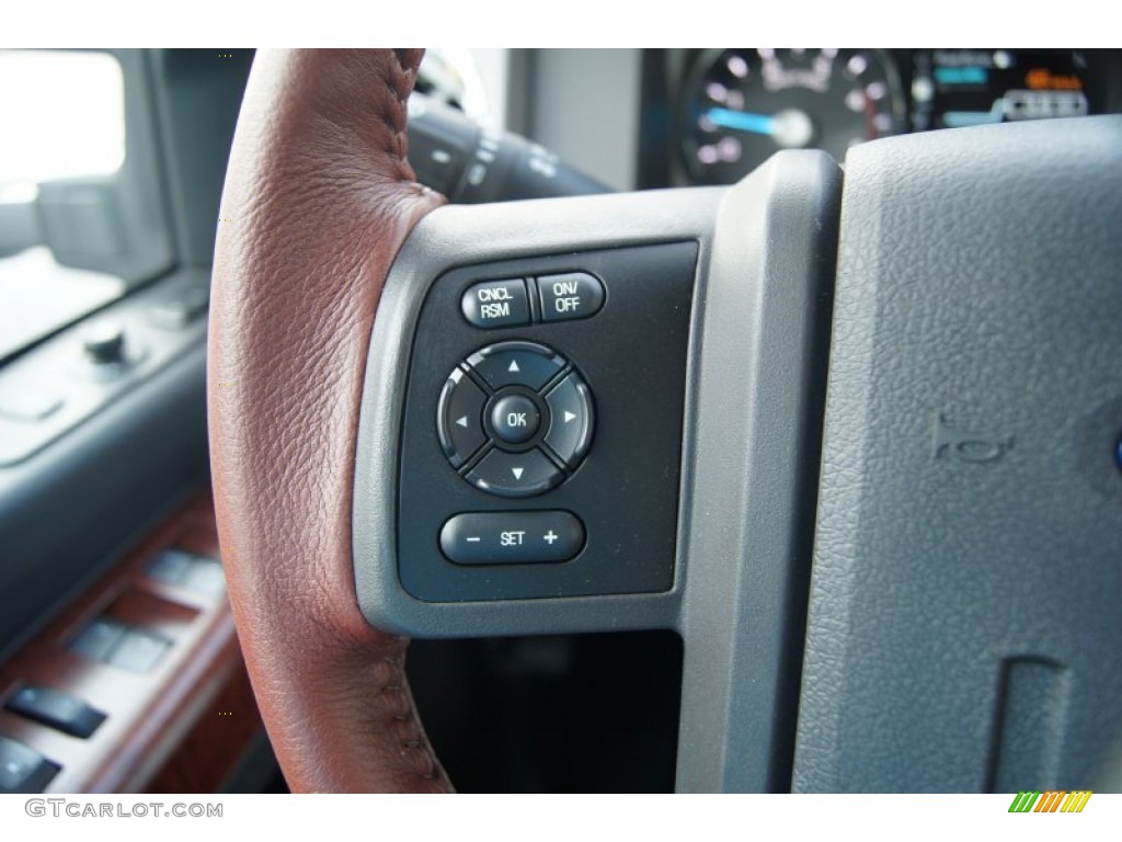 2012 Ford F250 Super Duty King Ranch Crew Cab 4x4 Controls Photo #66567804