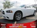 2012 Bright White Dodge Charger SXT  photo #1