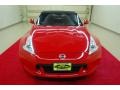 2010 Solid Red Nissan 370Z Sport Touring Roadster  photo #2