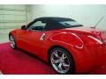 2010 Solid Red Nissan 370Z Sport Touring Roadster  photo #4