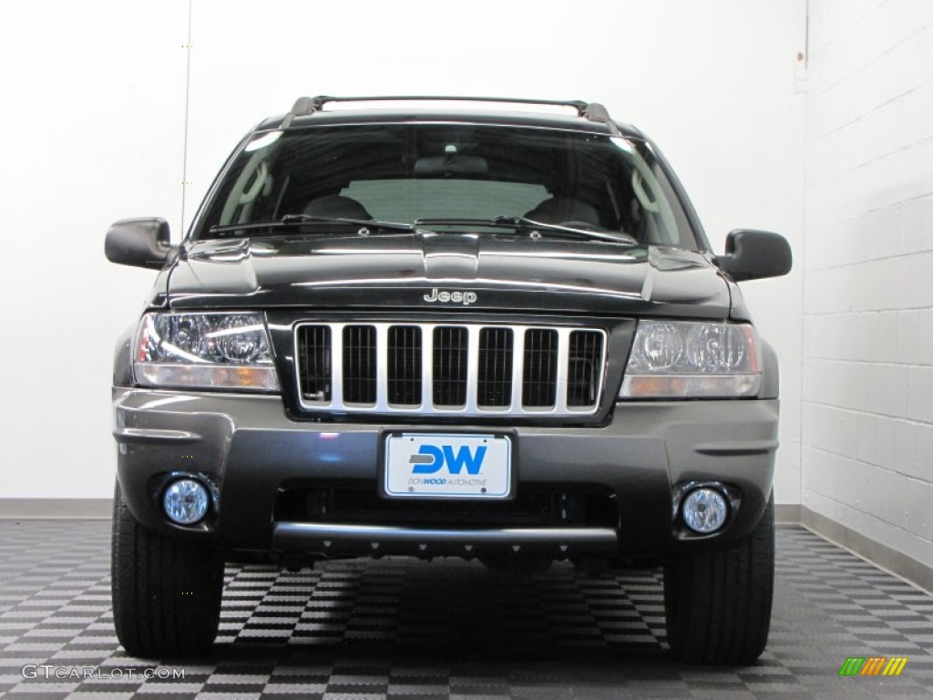 2004 Grand Cherokee Columbia Edition 4x4 - Graphite Metallic / Dark Slate Gray photo #2