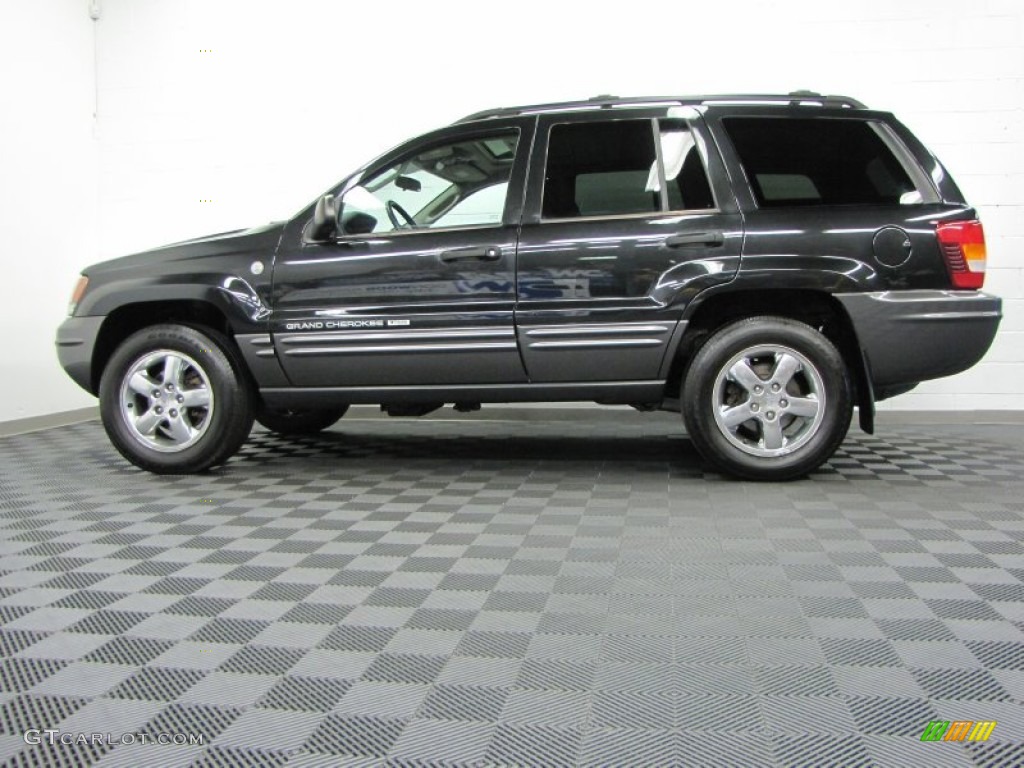 2004 Grand Cherokee Columbia Edition 4x4 - Graphite Metallic / Dark Slate Gray photo #7