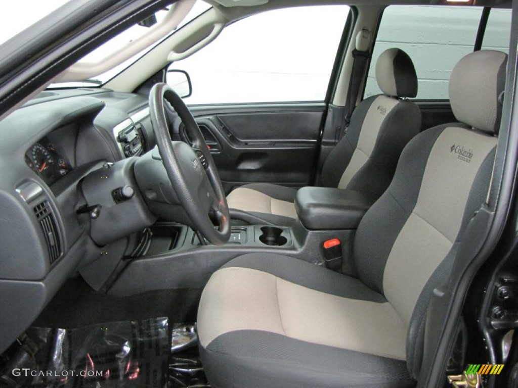 2004 Grand Cherokee Columbia Edition 4x4 - Graphite Metallic / Dark Slate Gray photo #9