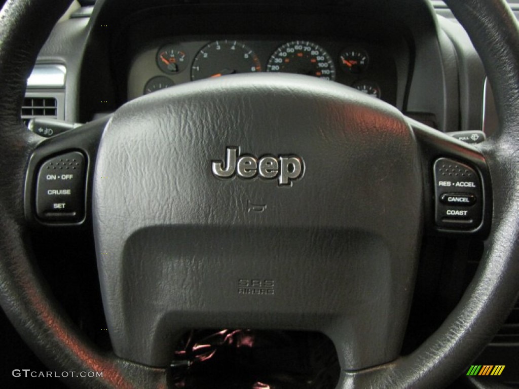 2004 Grand Cherokee Columbia Edition 4x4 - Graphite Metallic / Dark Slate Gray photo #24