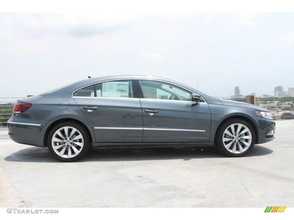 Island Gray Metallic 2013 Volkswagen CC V6 Lux Exterior Photo #66568884
