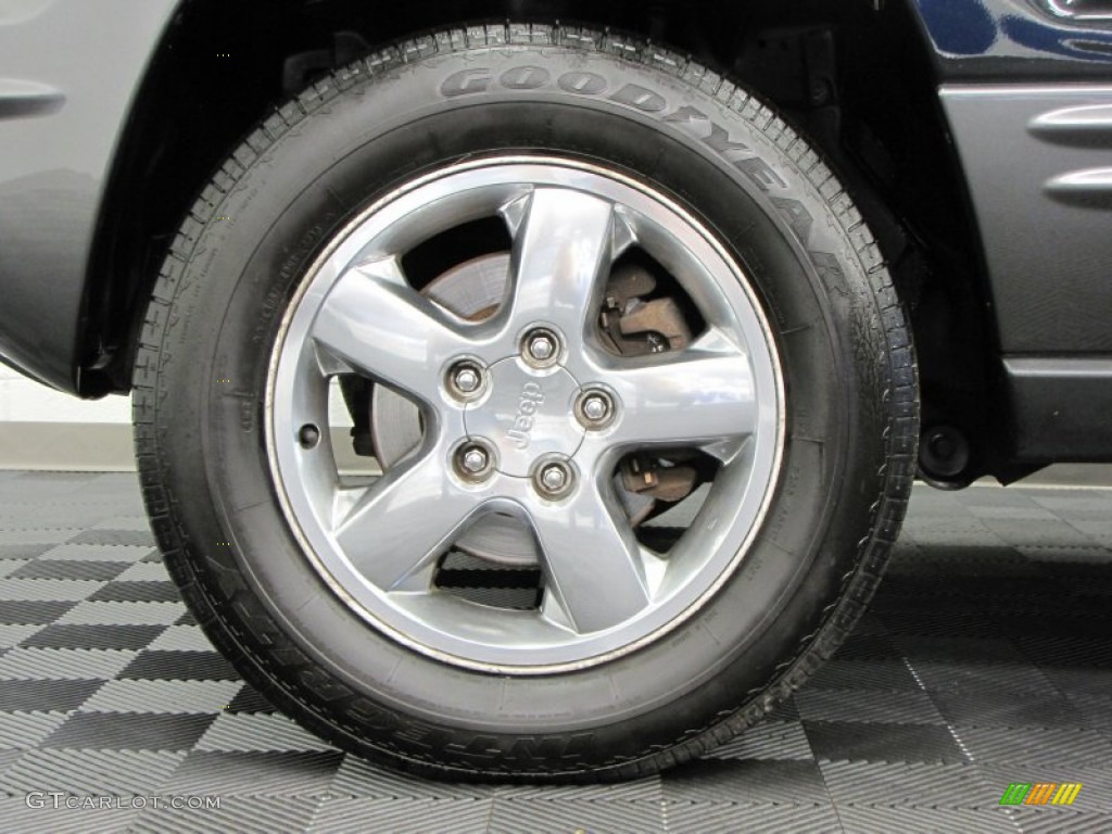 2004 Grand Cherokee Columbia Edition 4x4 - Graphite Metallic / Dark Slate Gray photo #39