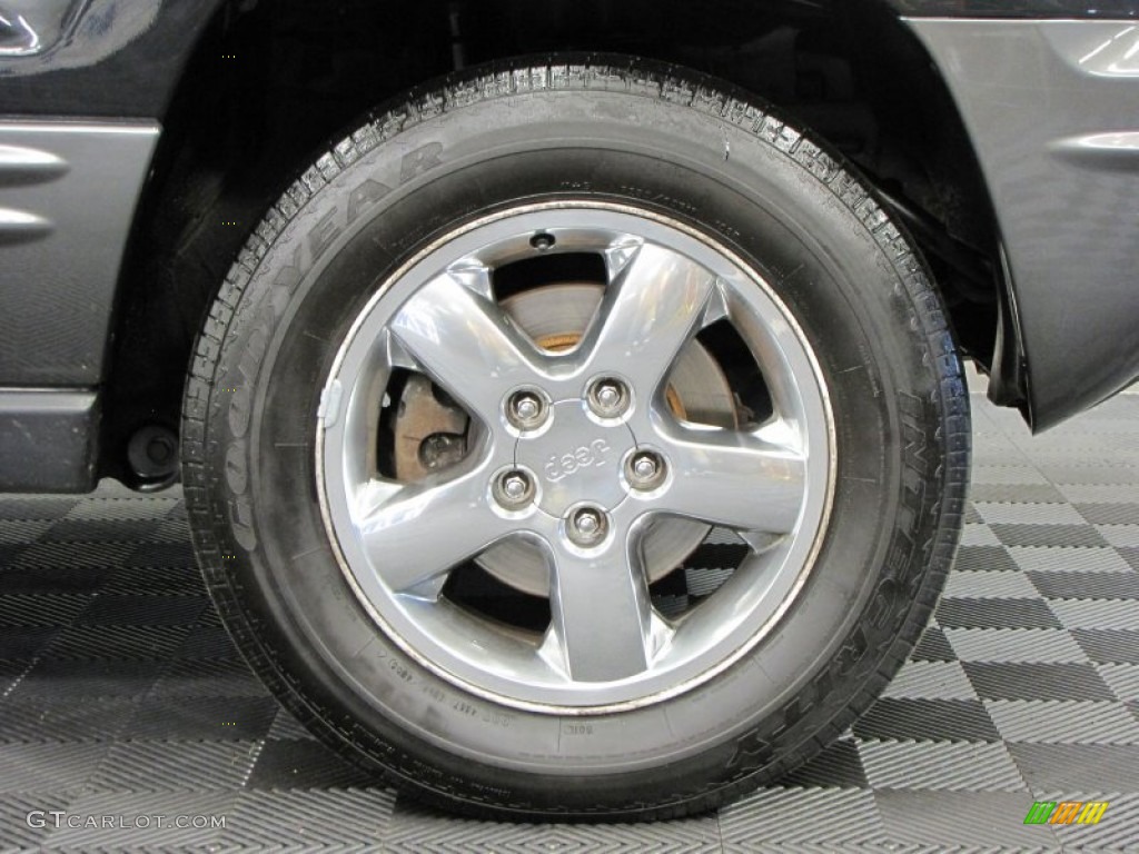 2004 Grand Cherokee Columbia Edition 4x4 - Graphite Metallic / Dark Slate Gray photo #41