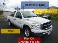 Bright White 2007 Dodge Ram 1500 SLT Regular Cab