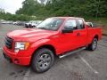 Race Red 2012 Ford F150 STX SuperCab 4x4 Exterior