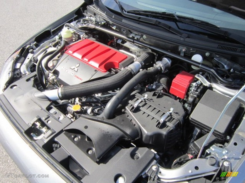 2012 Mitsubishi Lancer Evolution GSR 2.0 Liter Turbocharged DOHC 16-Valve MIVEC 4 Cylinder Engine Photo #66571220