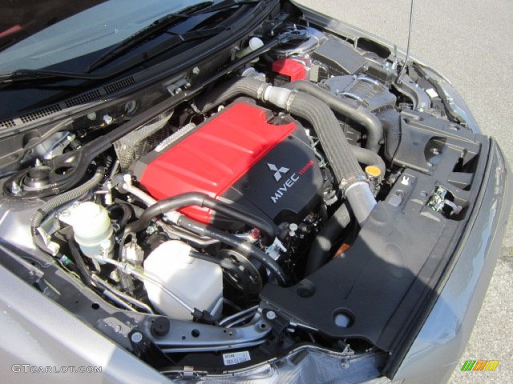 2012 Mitsubishi Lancer Evolution GSR 2.0 Liter Turbocharged DOHC 16-Valve MIVEC 4 Cylinder Engine Photo #66571227
