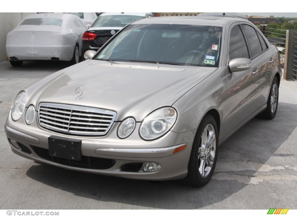 Pewter Silver Metallic 2004 Mercedes-Benz E 500 Sedan Exterior Photo #66571278
