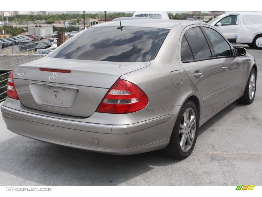 Pewter Silver Metallic 2004 Mercedes-Benz E 500 Sedan Exterior Photo #66571302