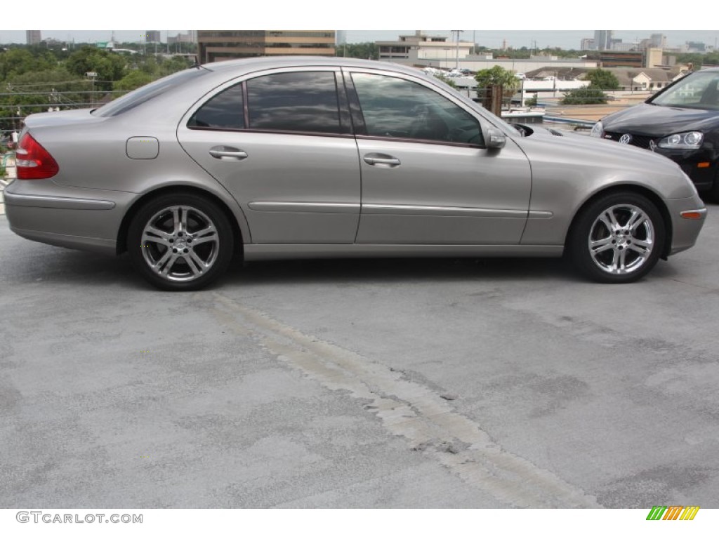 Pewter Silver Metallic 2004 Mercedes-Benz E 500 Sedan Exterior Photo #66571311