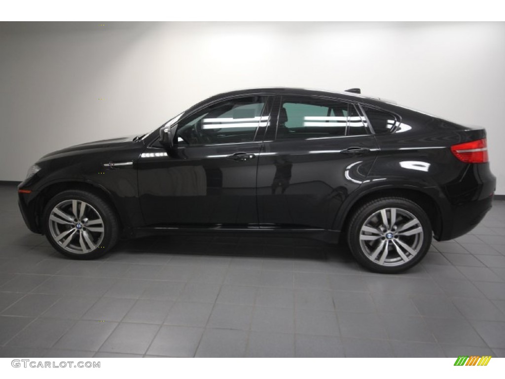 Black Sapphire Metallic 2011 BMW X6 M M xDrive Exterior Photo #66571623
