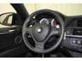 Black Merino Leather Steering Wheel Photo for 2011 BMW X6 M #66571905