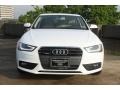 Ibis White - A4 2.0T quattro Sedan Photo No. 2