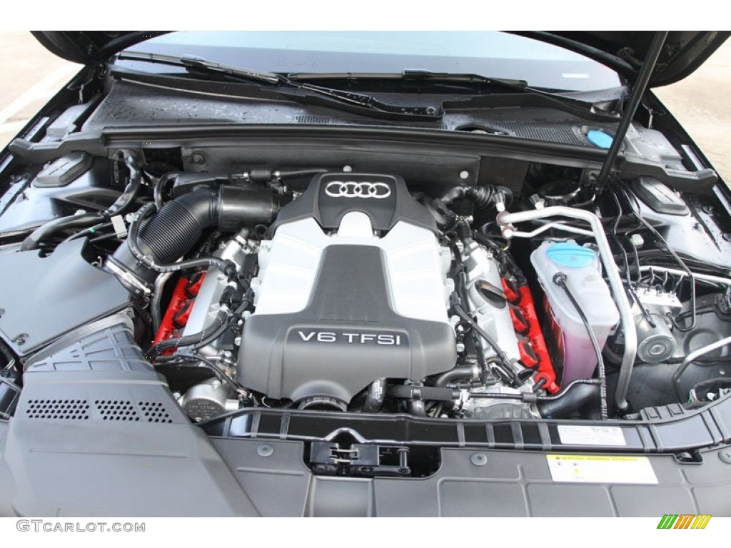 2013 Audi S4 3.0T quattro Sedan 3.0 Liter FSI Supercharged DOHC 24-Valve VVT V6 Engine Photo #66572755