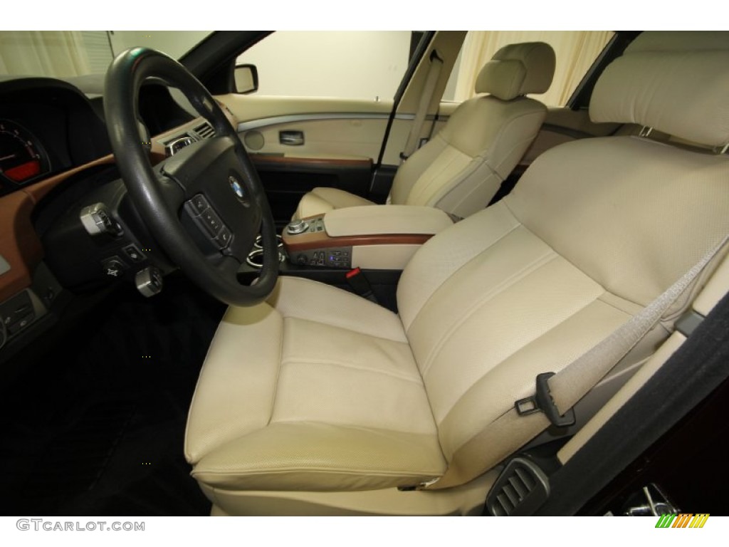 2007 7 Series 750Li Sedan - Barbera Red Metallic / Cream Beige photo #3
