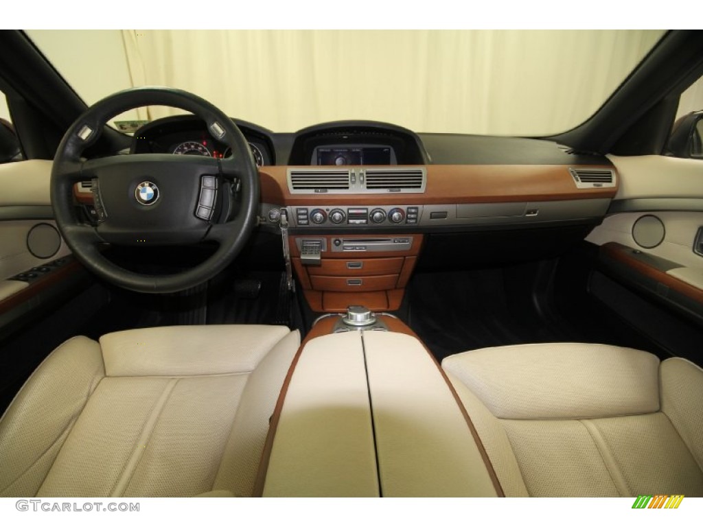 2007 7 Series 750Li Sedan - Barbera Red Metallic / Cream Beige photo #4