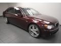 2007 Barbera Red Metallic BMW 7 Series 750Li Sedan  photo #8