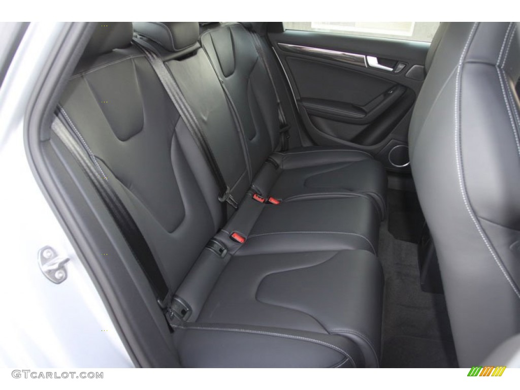 Black Interior 2013 Audi S4 3.0T quattro Sedan Photo #66572952
