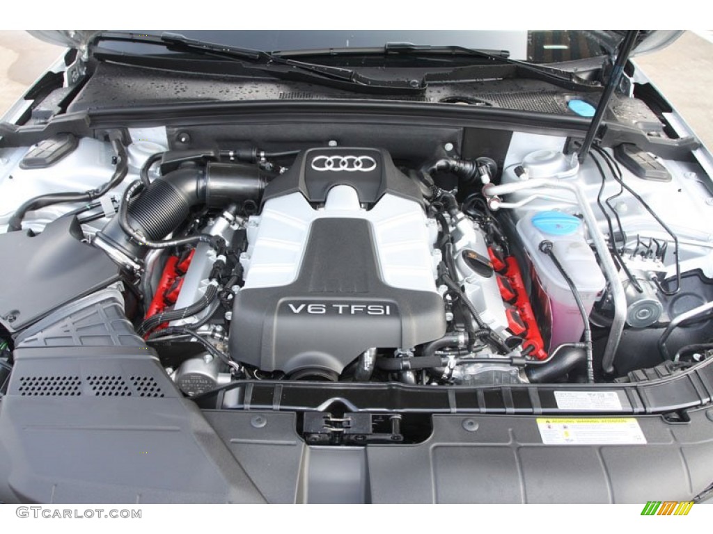 2013 Audi S4 3.0T quattro Sedan 3.0 Liter FSI Supercharged DOHC 24-Valve VVT V6 Engine Photo #66572985