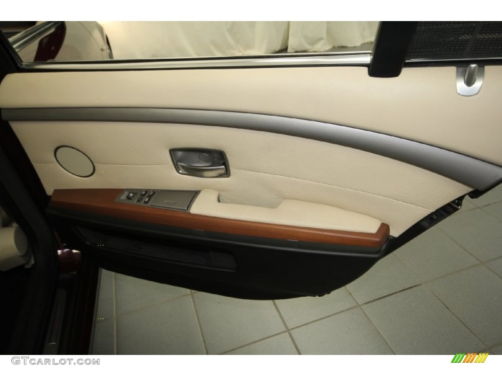 2007 7 Series 750Li Sedan - Barbera Red Metallic / Cream Beige photo #41