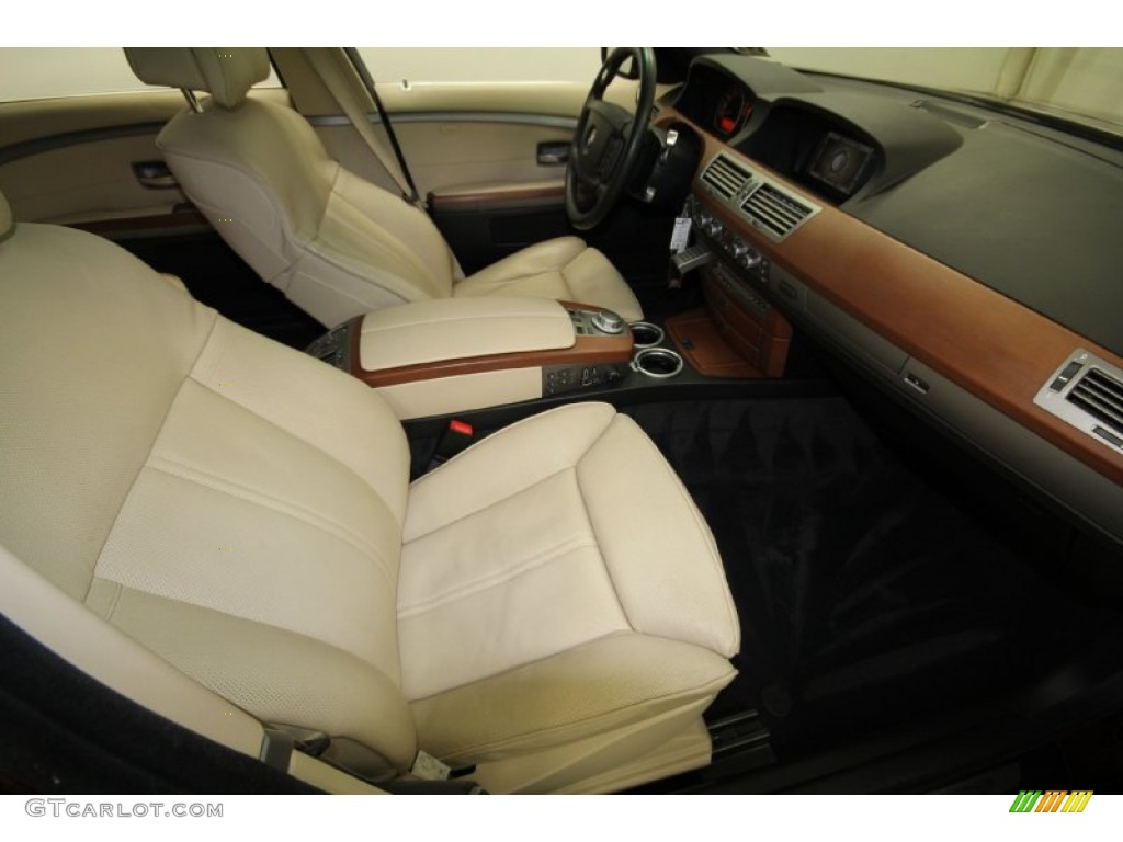 2007 7 Series 750Li Sedan - Barbera Red Metallic / Cream Beige photo #43
