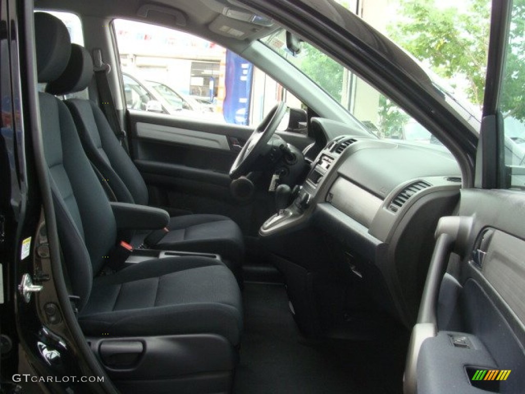 2010 CR-V LX AWD - Crystal Black Pearl / Black photo #8