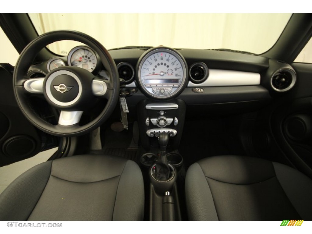 2009 Cooper Convertible - Horizon Blue / Black/Grey photo #4