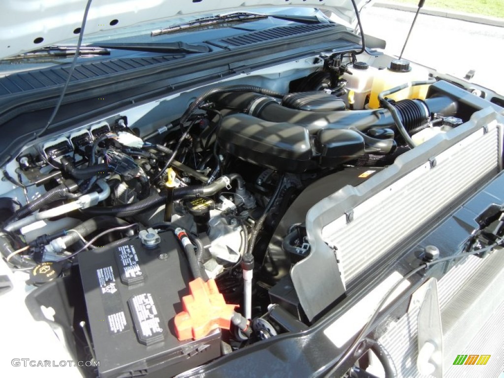 2010 Ford F250 Super Duty Lariat Crew Cab 5.4 Liter SOHC 24-Valve VVT Triton V8 Engine Photo #66575744